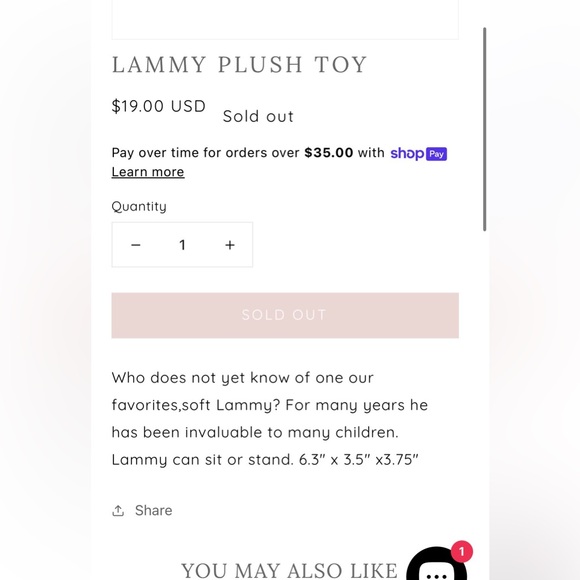 Happy Horse Lammy - Picture 2 of 5